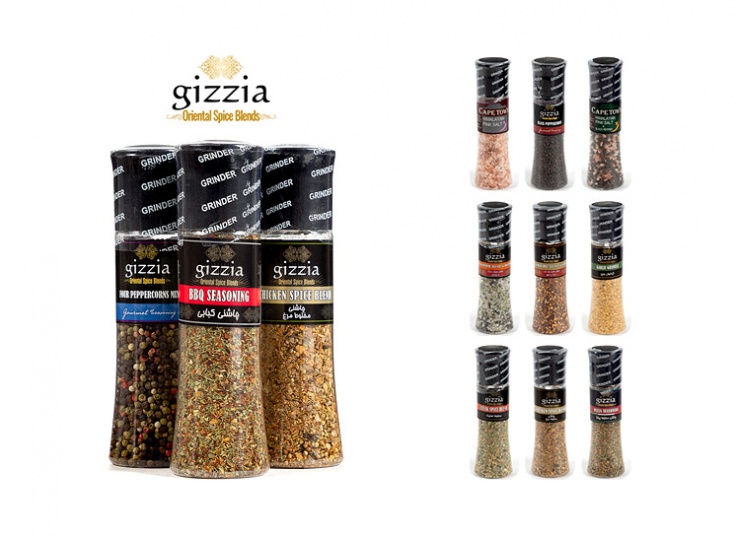 ادویه گرایندر دار Gizzia