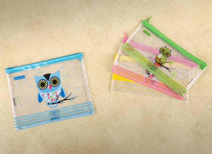 پوشه زیپ دار طرح فانتزی