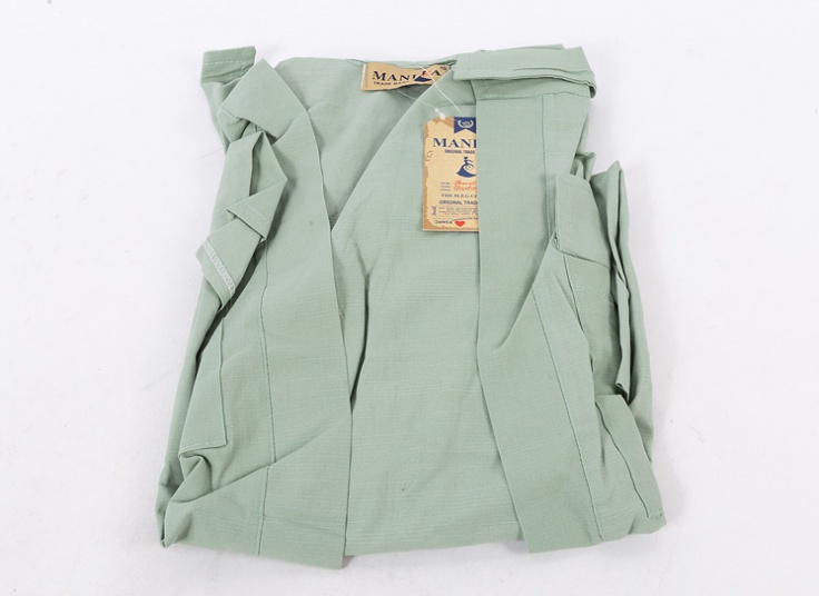 مانتو لینن سرشانه پاگون‌دار