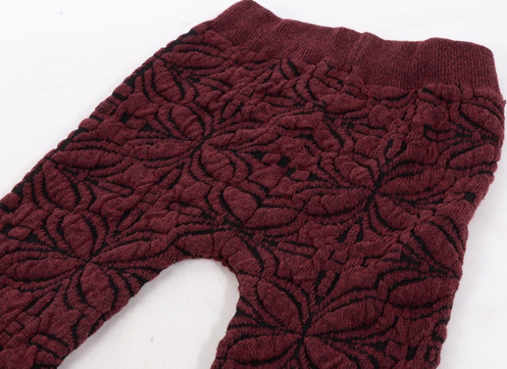 شلوار بافت ژاکارد زنانه