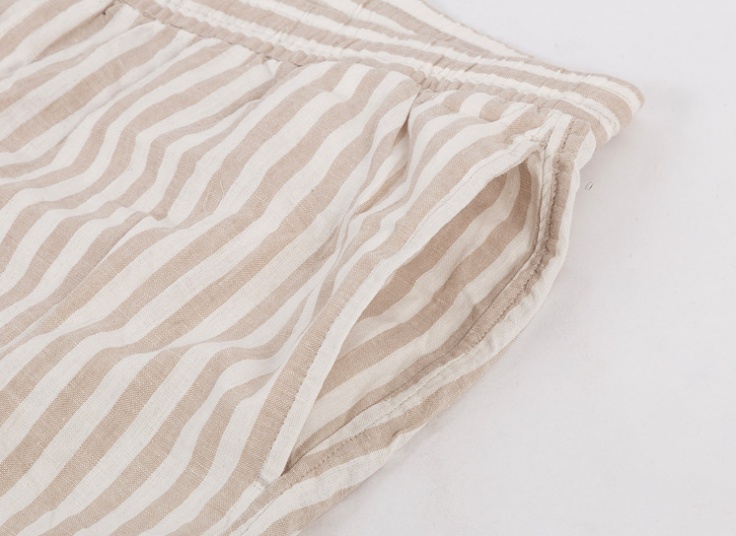 شلوارک مردانه لینن راه راه H & M