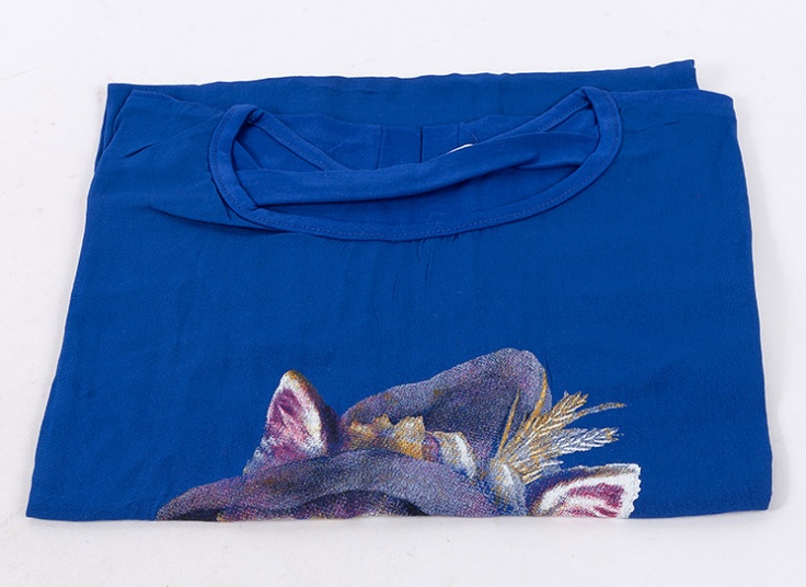 تاپ جلو نخی طرح گربه کد15825