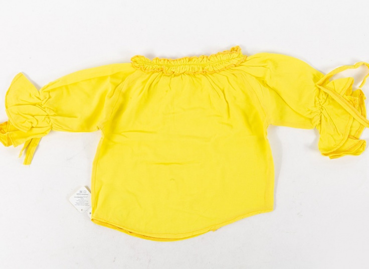 بلوز دخترانه یقه قایقی