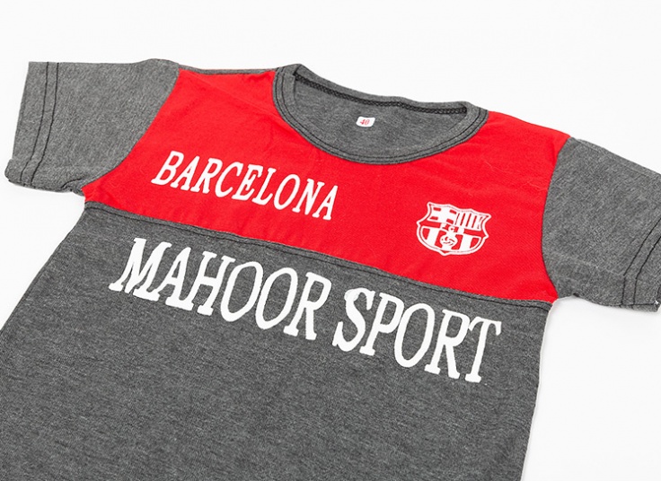 تیشرت شلوارک بچگانه Barcelona