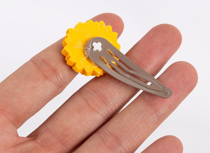 گیره و کش مو طرح آفتابگردان