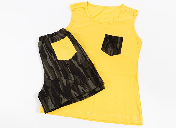 تاپ شلوارک زنانه طرحدار