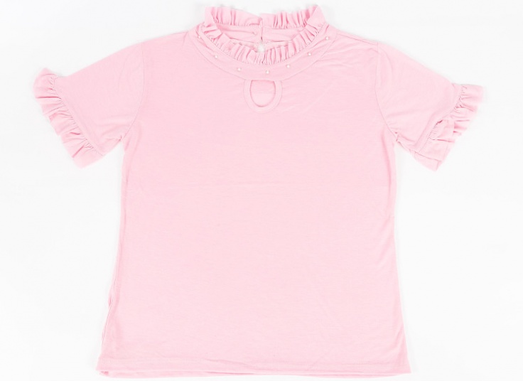 تیشرت زنانه چین دار