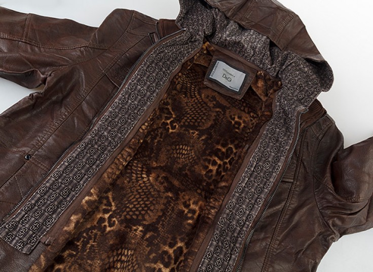 کاپشن چرم D and G