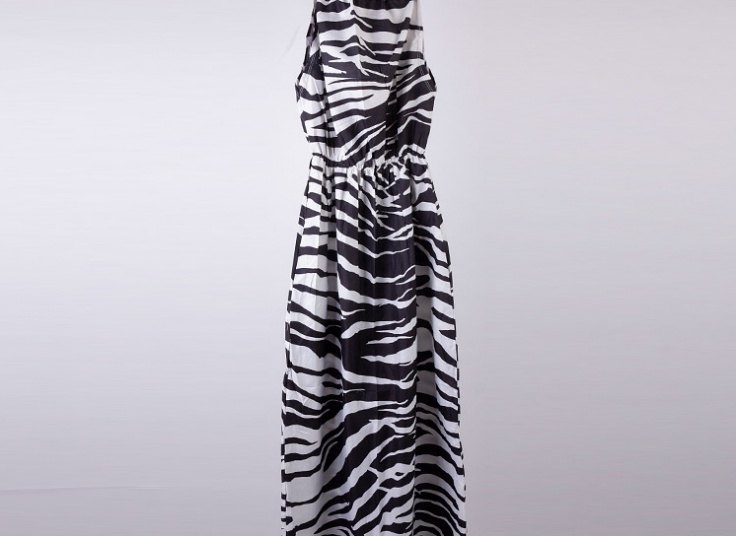 پیراهن ساحلی طرحدار زنانه