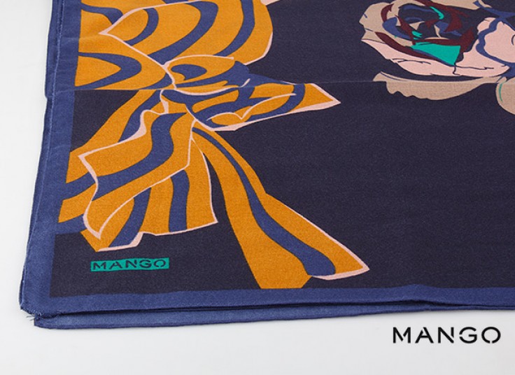 روسری پاییزه MANGO مدل aspect