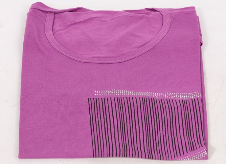 تیشرت زنانه سایز بزرگ طرحدار