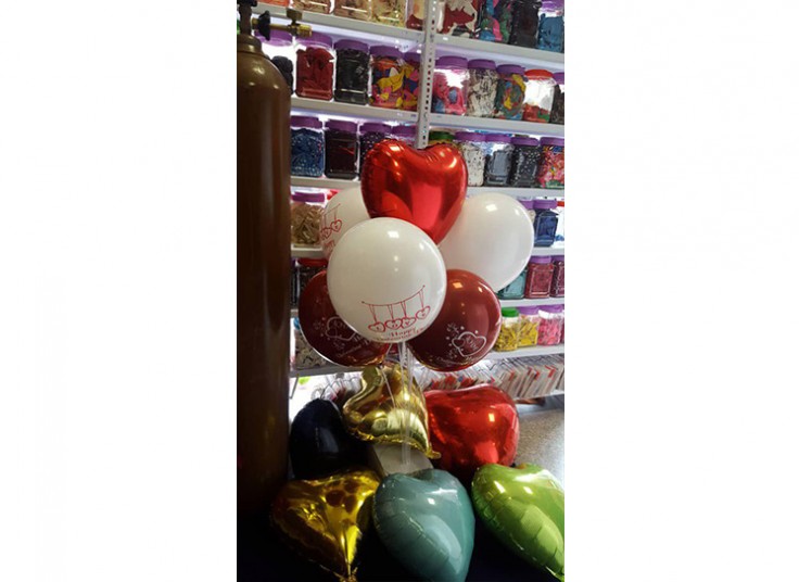 پکیج بادکنک پایه دار فروشگاه لاله