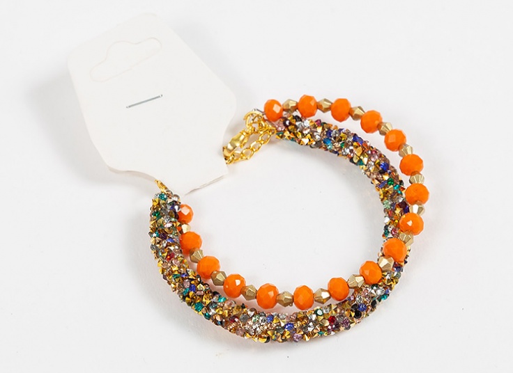 دستبند طرح کریستال