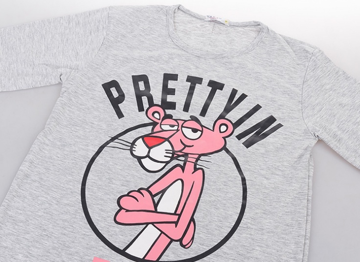 ست بلوز و برمودا پلنگ صورتی