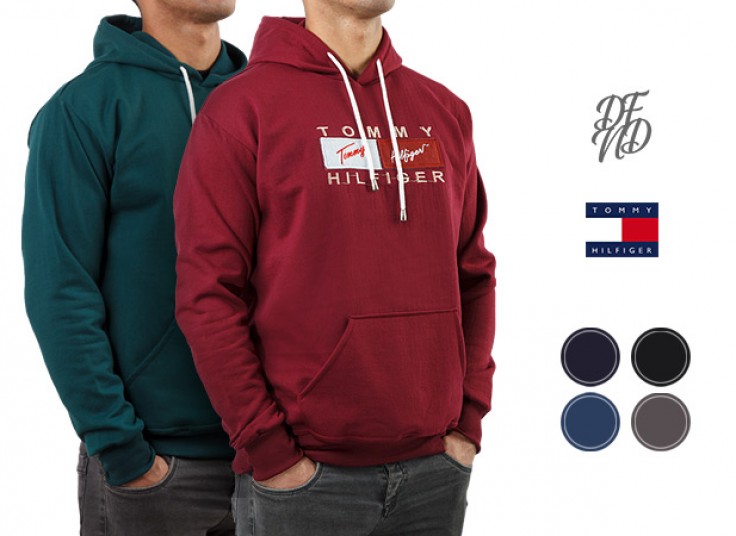 سویشرت کلاهدار مردانه TOMMY