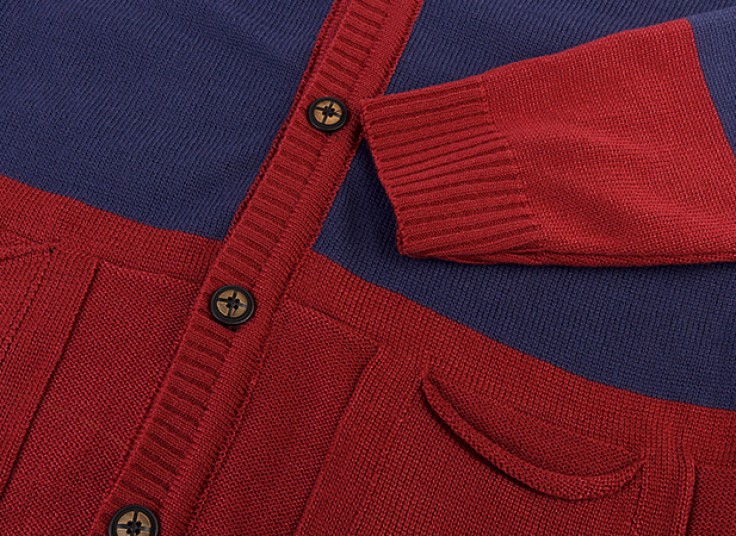 ژاکت بافت مردانه knobbed