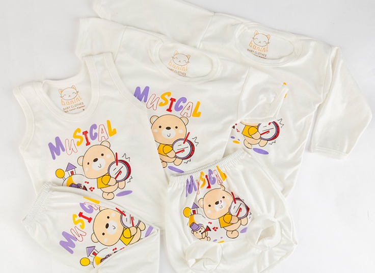 ست پنج تکه لباس بچگانه banini