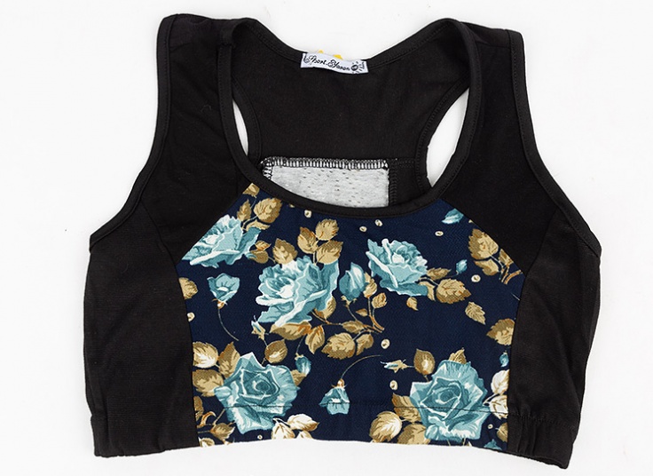 نیم تنه گل دار زنانه