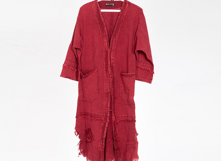 مانتو کتان زنانه