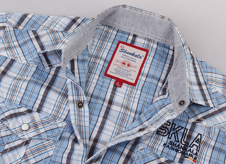 پیراهن آستین کوتاه مردانه Shankala