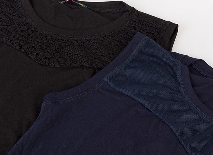 پیراهن زنانه یقه توری