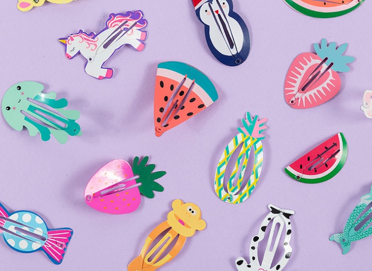 پک سه عددی گیره مو بچگانه