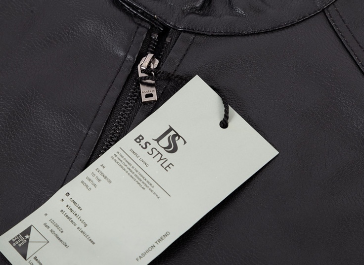 کاپشن چرم مردانه BS