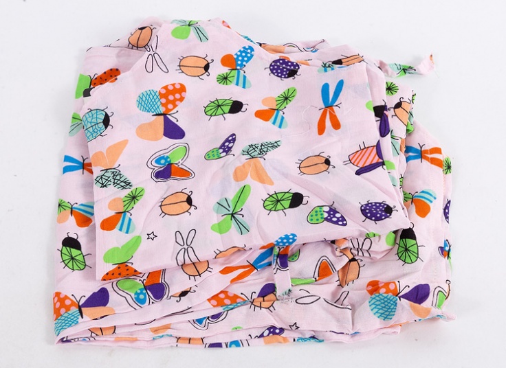 تاپ و شلوارک نخی طرحدار