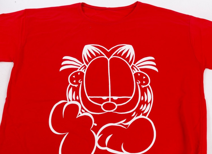 تیشرت سایز بزرگ طرح گارفلید