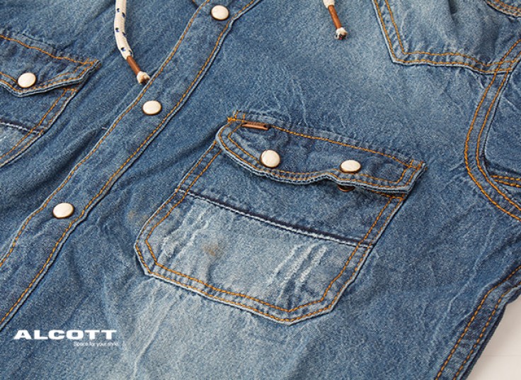 شومیز جین کلاهدار ALCOTT