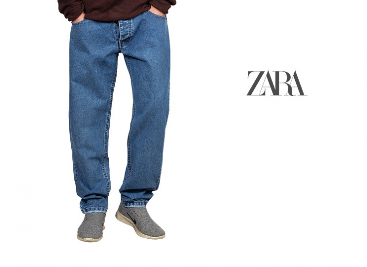 شلوار مام استایل مردانه Zara