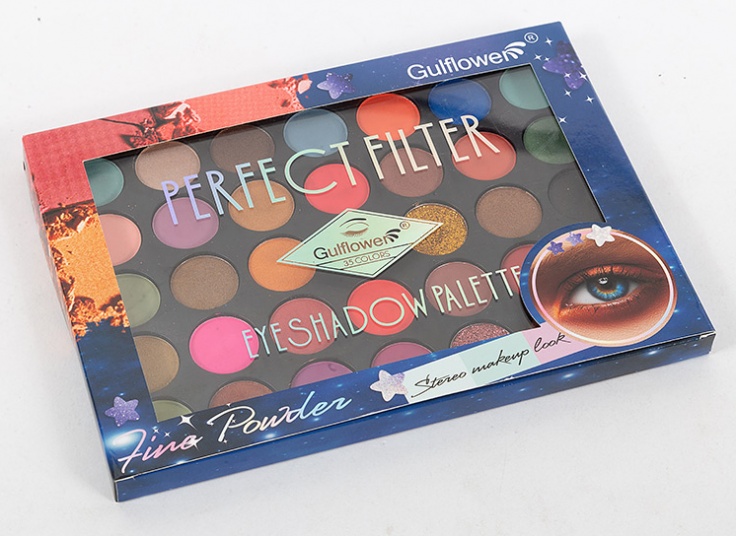 پالت سایه چشم 35 رنگ Gulflower