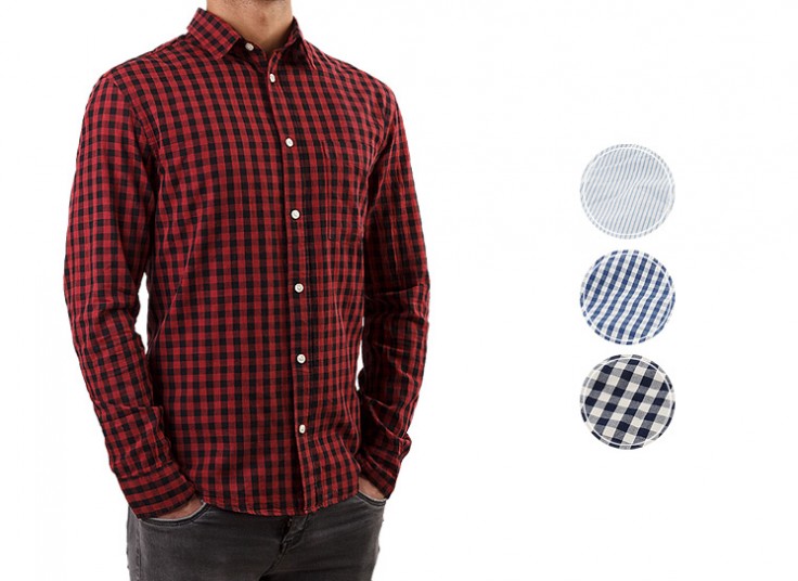 پیراهن مردانه Plaid