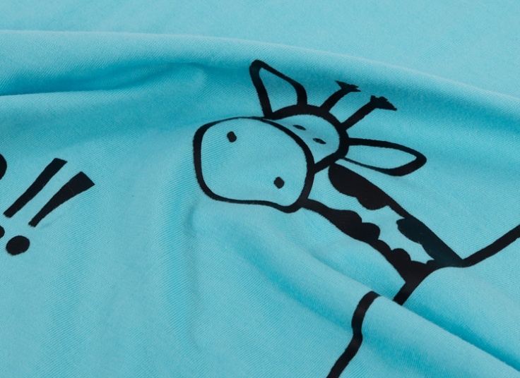 تیشرت زنانه طرح زرافه