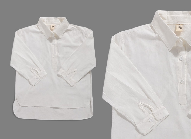 شومیز سفید دخترانه