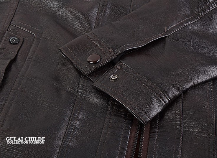 کاپشن چرم CASUAL