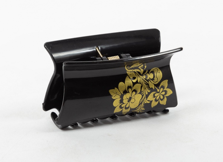 کلیپس مو Black patterned