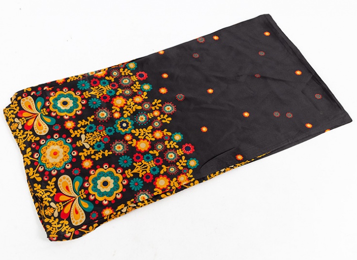 روسری ساتن طرحدار