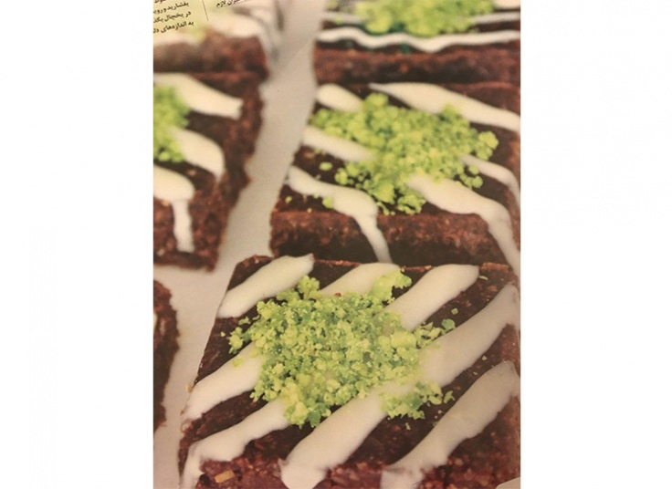 کارگاه شیرینی های بدون فر در سرای محله بهرود