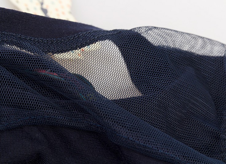 پیراهن زنانه یقه توری