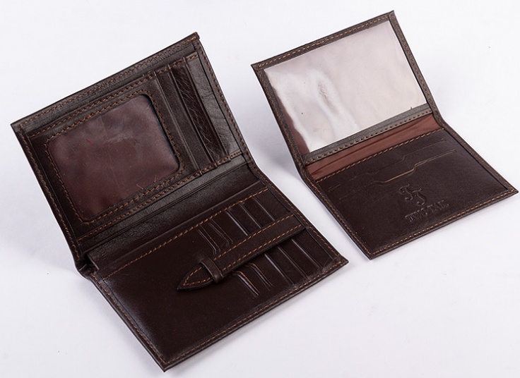 کیف پول و جاکارتی چرم طبیعی TWOTAK