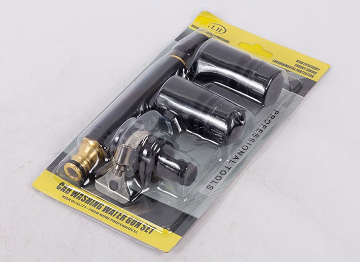 نازل کارواش و سرشلنگی مجموعه 4 عددی LH