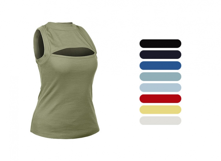 تاپ یقه سه سانت زنانه