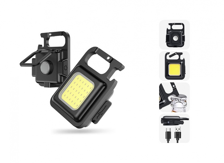 جاکلیدی چراغ قوه دار