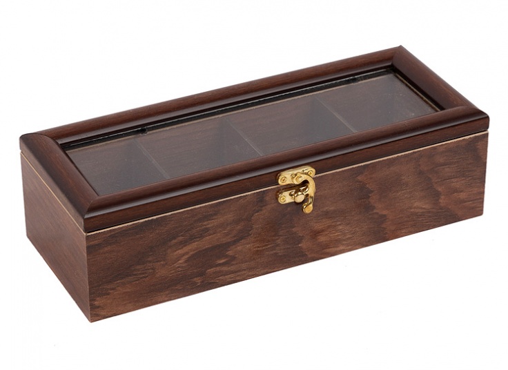 جعبه پذیرایی چوبی