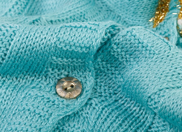 ژاکت بافت کلاهدار دخترانه