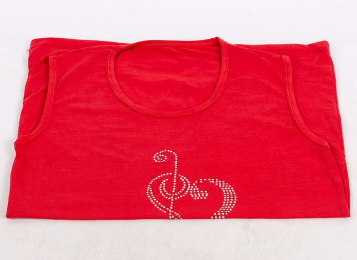 تاپ زنانه طرح Music