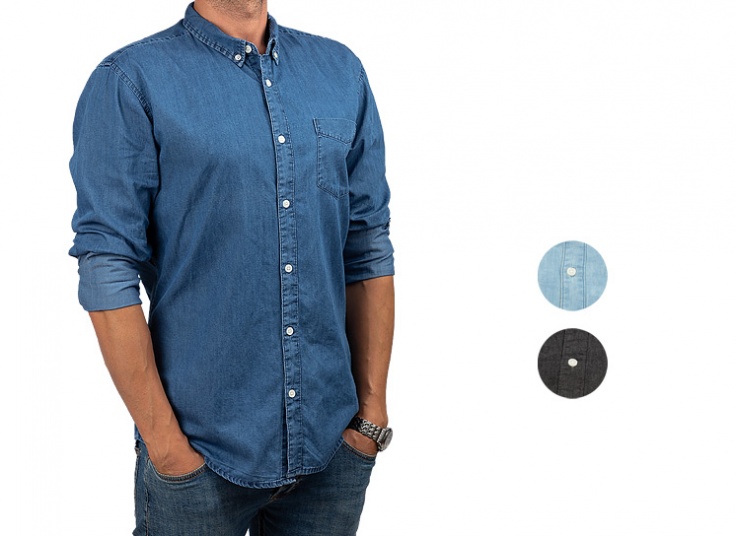 پیراهن مردانه طرح جین Multi brand