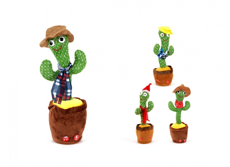 کاکتوس سخنگو لباس دار شارژی