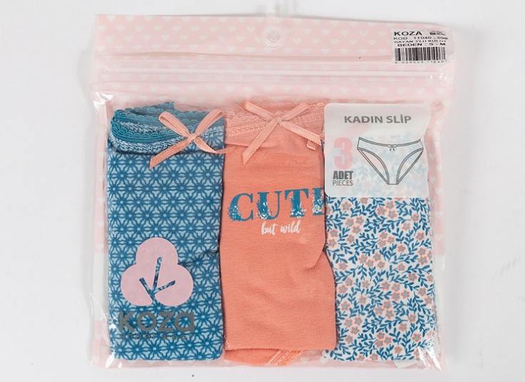 پک سه عددی لباس زیر زنانه KOZA